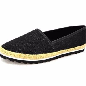 ***SOLD OUT*** Canvas Sparkly Slip-On Shoe